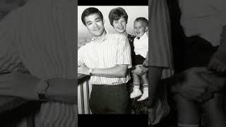 Bruce Lee with his wife