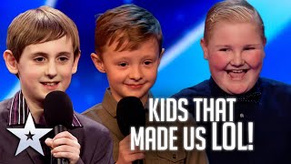 Kids that made us LAUGH out LOUD! | Auditions | Britain's Got Talent