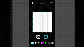 Nonogram Tip 20 x 20 | Don't panic! When working on a big puzzle, start with the basics & start big
