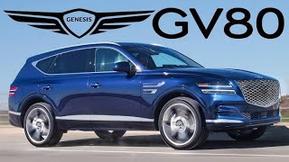 2021 Genesis GV80 3.5-liter V-6 ($71,795) / Start-up, In-Depth Walkaround Exterior and Interior