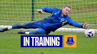 TOFFEES TRAIN FOR PALACE | Everton v Crystal Palace preparations