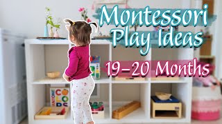 50+ WAYS YOUR TODDLER PLAYS! MONTESSORI ACTIVITIES FOR TODDLERS 19-20 MONTHS OLD |Montessori At Home