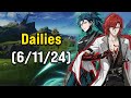 Wuthering Waves Dragons Only (06/11/2024) - Dailies