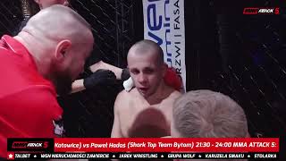 MMA ATTACK 5 - Kamil Łaszczyk vs Kamil Młodziński