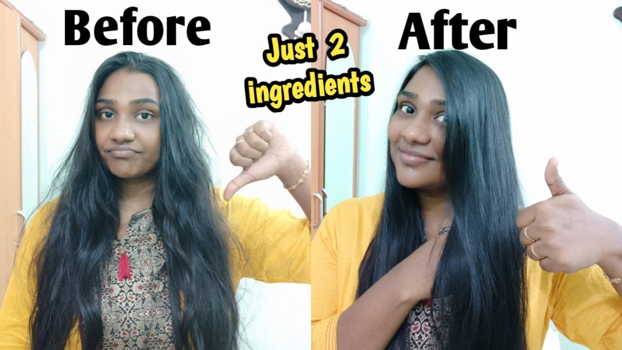 Get Frizz Free Hair 💃 Instantly With Just 2 Simple Ingredients ...