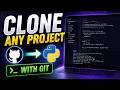 Clone Any Python Project from GitHub Using Git