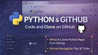 Clone Any Python Project from GitHub Using Git