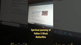 Ptah Sokar explains the spiritual meaning of Yellow \u0026 Black Butterflies #BIGMOTIVATION #ShadowWork