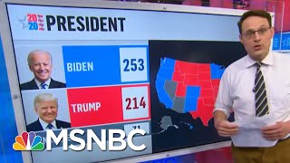 Kornacki Shows Biden's Paths To 270 And Trump's Uphill Fight | The 11th Hour | MSNBC