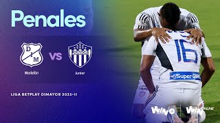 Medellín vs. Junior (penales) | Liga BetPlay Dimayor 2023-2 | Final - Vuelta