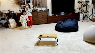 【超癒し動画です】せんはるの幼稚園ごっこが可愛すぎた…