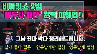 비아키스 3넴 메두사 패턴 완벽 파훼법! A to Z 다 설명해드립니다.