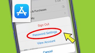 iTunes & App Store Password Settings In iPhone 13