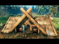 valheim 300 wood starter house build challenge ep 44