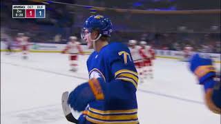 Tage Thompson Goal vs Detroit Red Wings (11/6/2021)