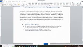 Creating Professional Looking Documents