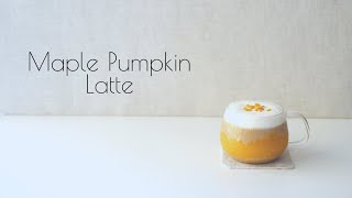 Relaxing Home Cafe - Maple Pumpkin Latte/ 호박라떼/南瓜拿铁