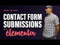 Elementor Submissions: Contact Form Databases pt. 2