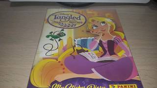 Panini 2018 COMPLETE Disney Tangled - The Series sticker album review.