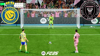 EA SPORTS FC 25 | Ronaldo vs Messi | Al Nassr vs Inter Miami | Penalty Shootout - PS5 Gameplay