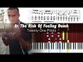 Twenty One Pilots - At The Risk Of Feeling Dumb - Piano Tutorial with Sheet Music