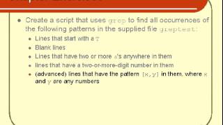 Unix Shell Scripting Text Processing Part 8