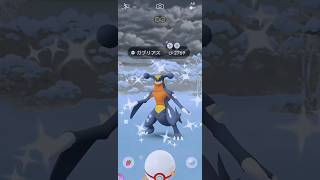 【ポケモンgo】レイド・デイ　メガガブリアス　色違いに遭遇！