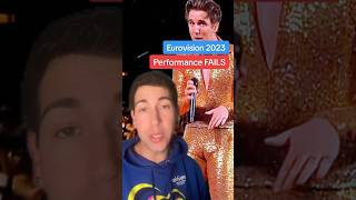 Eurovision 2023 Performance FAILS #eurovision #esc #eurovisionsongcontest #esc2023 #eurovision2023