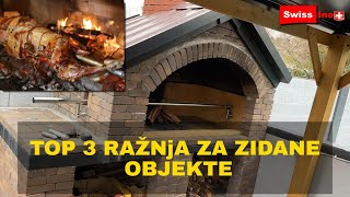 TOP 3 ražnja za zidane pečenjare i kamine