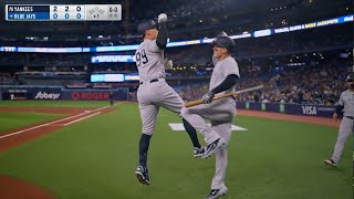 Aaron Judge OWNS Toronto! He homers to DEAD CENTER AGAIN!! His 4th homer in last 4 games!