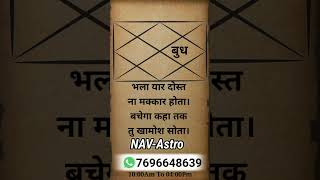 बुध दशम भाव का। Budh in 10th House । NavAstro | #astrology #indian #indianarmy