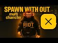 Riot Spawn system with out multicharacter (FIVEM)