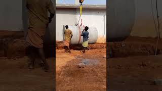 5000 Ltr Bio-Septic Tank Installation .Xmek Sewage Solutions Palakkad site.