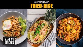 Fried rice...THRICE 😆From spicy Thai to Korean beef...all my favourite versions! | Marion's Kitchen