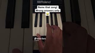 Name that song! Wrong answers only! #shorts #tutorial #piano #music #teacher #teaching #composer