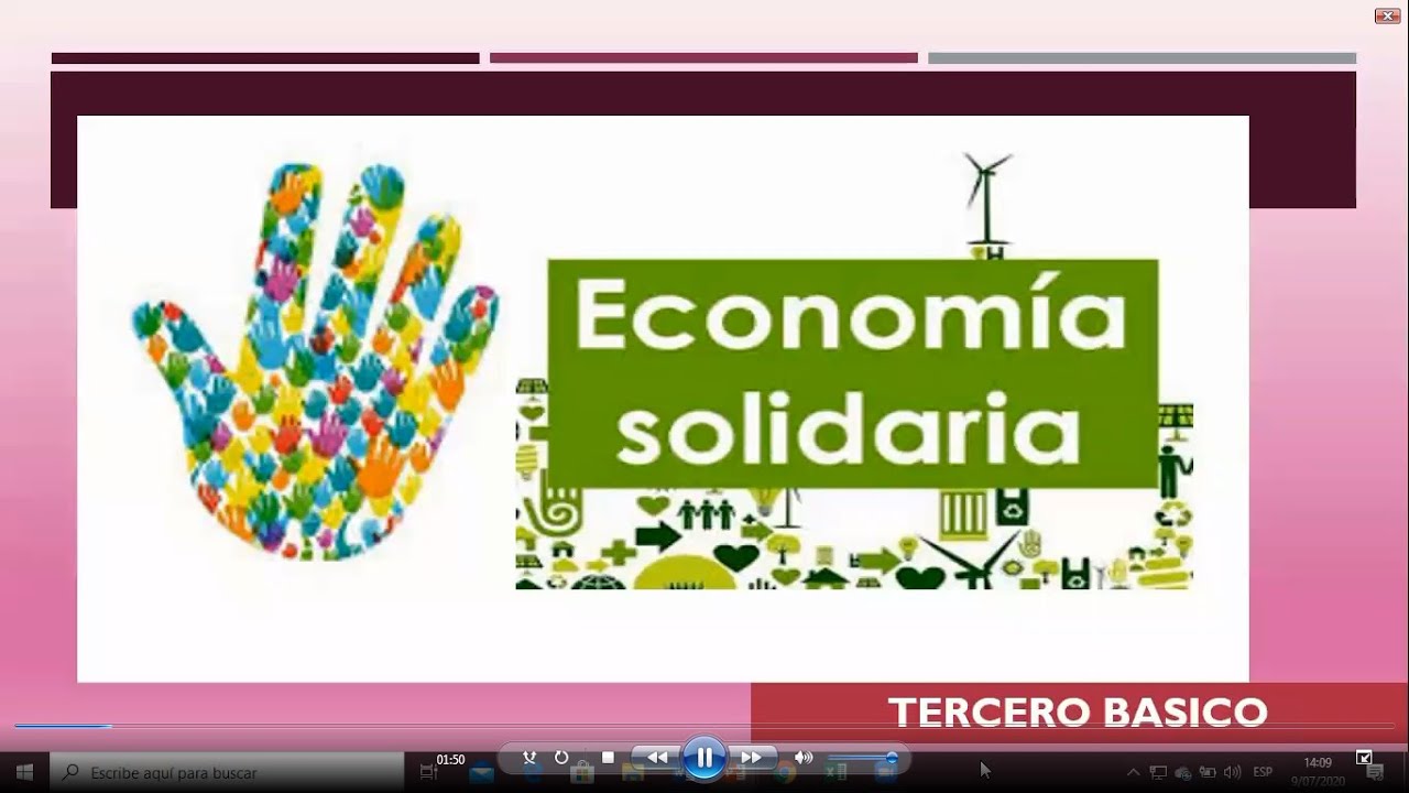 TERCERO BÁSICO SECCIÓN A-B "LA ECONOMIA SOLIDARIA" - YouTube