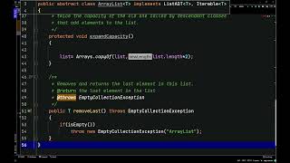Java ArrayList ADT Implementation Part 1