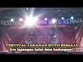 FESTIVAL JARANAN BUTO REMAJA LIVE LAPANGAN BALAI DESA KEDUNGASRI