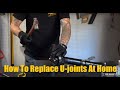 How To Change Driveshaft U-Joints At Home