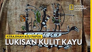 Asei, Kampung Lukisan Kulit Kayu Yang Terkenal di Danau Sentani