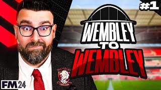 Wembley FC FM24 | THE BEGINNING | Part 1 | Football Manager 2024