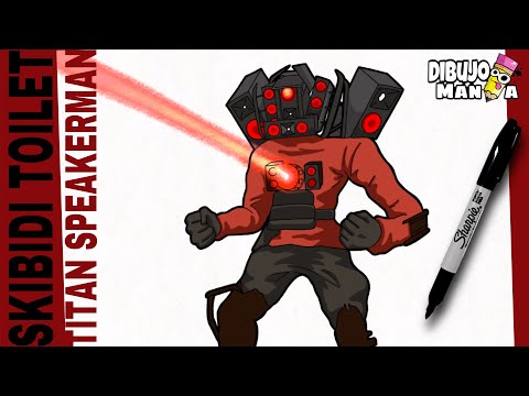 Como Dibujar A Titan Speakerman Con Rayo De Skibidi Toilet Episode 67
