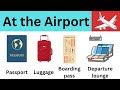At The Airport | English Vocabulary