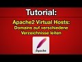 Tutorial: Domain auf Verzeichnis weiterleiten (Apache2 Virtual Hosts) [Deutsch] [Full-HD]