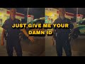 Lady Cop Desperate To Get His ID