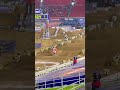 jett lawrence passes ken roczen supermotocross la coliseum 🤯 motocross dirtbike riding mx