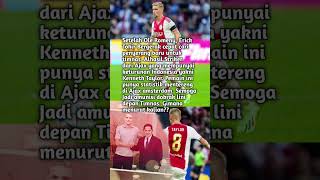 Kenneth Taylor menuju Timnas #shorts #beritaterkini #ajax #erickthohir #timnasindonesia