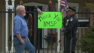 Homeowner shows gratitude towards NMSP for officer 'surge'