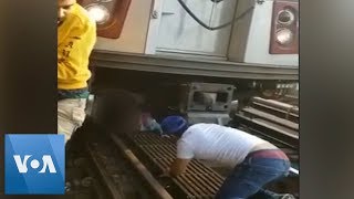 Bystanders Rescue Girl From New York Subway Tracks