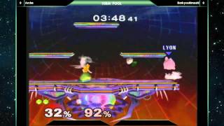 SBH #1 - Pool - Arche (Peach) vs Darkyoshimoshi (Puff/Sheik)